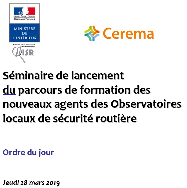 Séminaire nouveaux arrivants