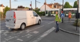 observation d'un véhicule sur un passage à niveau