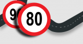 80 km/h speed limit