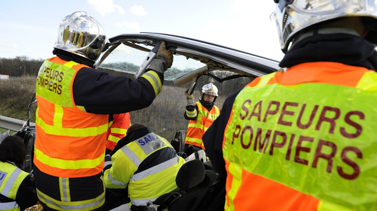 image secours du accident